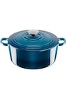 Cocotte Tefal Cocotte ronde fonte d''acier 24cm Elegance Bleu des Alpes E2744604 - Tefal dans le catalogue Darty