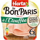 Jambon Le Bon Paris - HERTA à 4,39 € dans le catalogue Carrefour