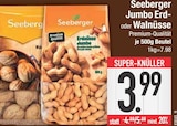 Jumbo Erdnüsse im Angebot bei E center in Regensburg Jumbo Erdnüsse Angebote von Seeberger bei E center Regensburg für 3,99 €