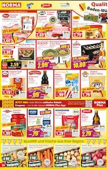 Bratwurst im aktuellen Norma Prospekt (Ulm) Bratwurst im Norma Prospekt "Mehr fürs Geld" mit 18 Seiten (Ulm)