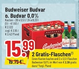 Trinkgut Essen - Budweiser Budvar 0.0% Angebot im Prospekt Budweiser Budvar 0.0% bei Trinkgut im Essen Prospekt für 15,99 €