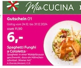 Aktuelles Spaghetti Funghi a Cotoletta Angebot bei mömax in Nürnberg ab 6,00 €