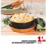 U Express Crozon - Promo Choux cuisinés au Riesling et lardons Promo Choux cuisinés au Riesling et lardons à 1,89 € dans le catalogue U Express à Crozon