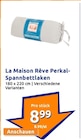 Perkal-Spannbettlaken Angebote von La Maison Rêve bei Action Neuwied für 8,99 €