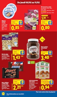 Promotion Marie dans le prospectus Lidl, valable du 05/02/2026 au 11/02/2026 Promo Marie dans le catalogue Lidl du moment à la page 12