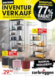 Hocker Angebot im aktuellen Zurbrüggen Prospekt auf Seite 1