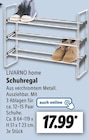 Schuhregal Angebote von LIVARNO home bei Lidl Hof für 17,99 €