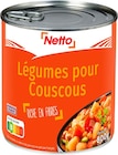 LÉGUMES POUR COUSCOUS - NETTO en promo chez Netto LÉGUMES POUR COUSCOUS - NETTO dans le catalogue Netto