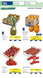 Erdbeeren im METRO Prospekt in Lingen Aktueller METRO Prospekt mit Erdbeeren, "Wochenangebote", Seite 8