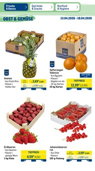 Thunfisch Angebot im METRO Prospekt, gültig von 13.04.2026 bis 18.04.2026 Thunfisch Angebot im aktuellen METRO Prospekt auf Seite 8
