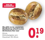 Aktuelles Ofenfrische Brötchen Angebot bei E center in Heidelberg ab 0,19 €