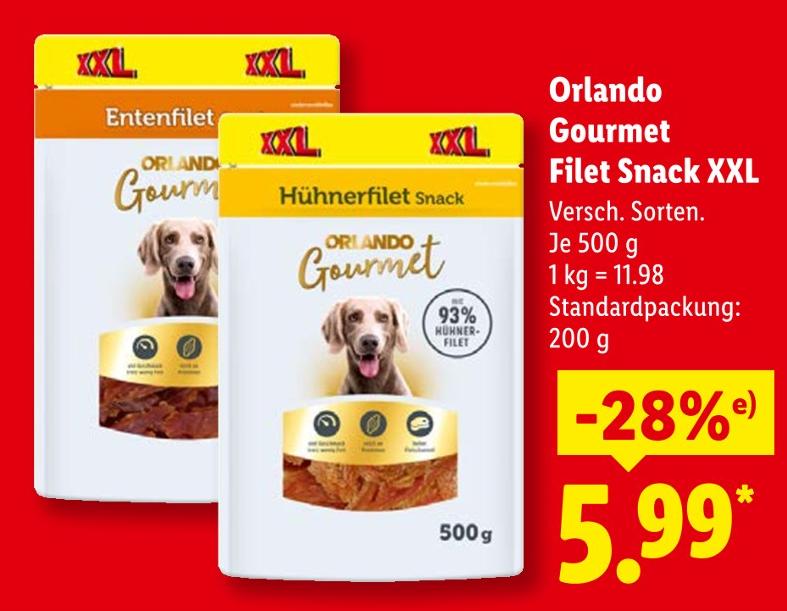 Gourmet Filet Snack XXL