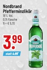 Pfefferminzlikör von Nordbrand im aktuellen Trinkgut Prospekt für 3,99 €