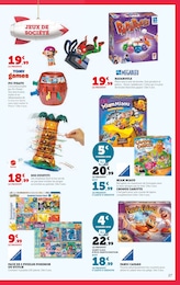 Prix et réduction Puzzle dans le prospectus Super U en cours Offre Puzzle dans le catalogue Super U du moment à la page 27