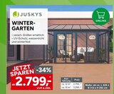 Wintergarten im Angebot bei Marktkauf in Leinfelden-Echterdingen Wintergarten Angebote von Juskys bei Marktkauf Leinfelden-Echterdingen für 2.799,00 €