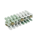 Lot de 16 clips bicolore - CARREFOUR HOME - Carrefour à Villeneuve-d'Ascq Lot de 16 clips bicolore - CARREFOUR HOME en promo chez Carrefour Villeneuve-d'Ascq à 5,15 €