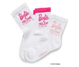 3 Paar Barbie loves Helene Fischer Tennissocken für 9,99 € bei Tchibo im Supermarkt im Angebot 3 Paar Barbie loves Helene Fischer Tennissocken im aktuellen Tchibo im Supermarkt Prospekt