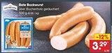 Rote Bockwurst für 3,29 € bei Netto Marken-Discount im Angebot Rote Bockwurst im aktuellen Netto Marken-Discount Prospekt