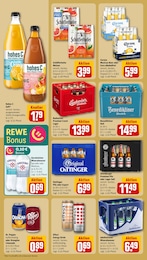 Mineralwasser Angebot & Preis im aktuellen REWE Prospekt Mineralwasser Angebot im aktuellen REWE Prospekt auf Seite 22