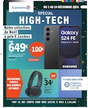 Prospectus E.Leclerc à Saint-Loup, "SPECIAL HIGH-TECH", 16 pages de promos valables du 03/12/2024 au 24/12/2024