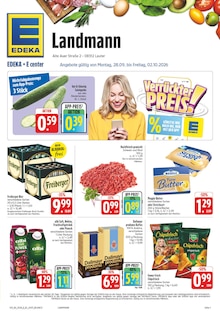 EDEKA Prospekt der KW 39 "Wir lieben Lebensmittel!" Aktueller EDEKA Prospekt "Wir lieben Lebensmittel!" Seite 1 von 40 Seiten