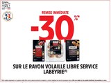 -30% de remise immédiate sur le rqyon volaille libre service Labeyrie - Labeyrie en promo chez Intermarché Express Saint-Laurent-du-Var