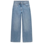 Mädchen Wide-Leg-Jeans mit verstellbarem Bund Angebote bei Ernstings family Detmold für 19,99 €