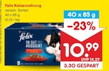 Aktuelle Felix Katzenfutter Angebote bei Netto Marken-Discount in Osnabrück Aktuelles Katzennahrung Angebot bei Netto Marken-Discount in Osnabrück ab 10,99 €
