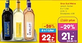 Merlot im Netto Marken-Discount Prospekt Merlot von Gran Sud im aktuellen Netto Marken-Discount Prospekt für 21,00 €