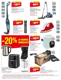 Offre Aspirateur Sans Sac dans le catalogue Carrefour du moment à la page 34