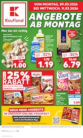 Aktueller Kaufland Supermarkt Prospekt in Wang und Umgebung, "KNÜLLER" mit 78 Seiten, 09.03.2026 - 11.03.2026