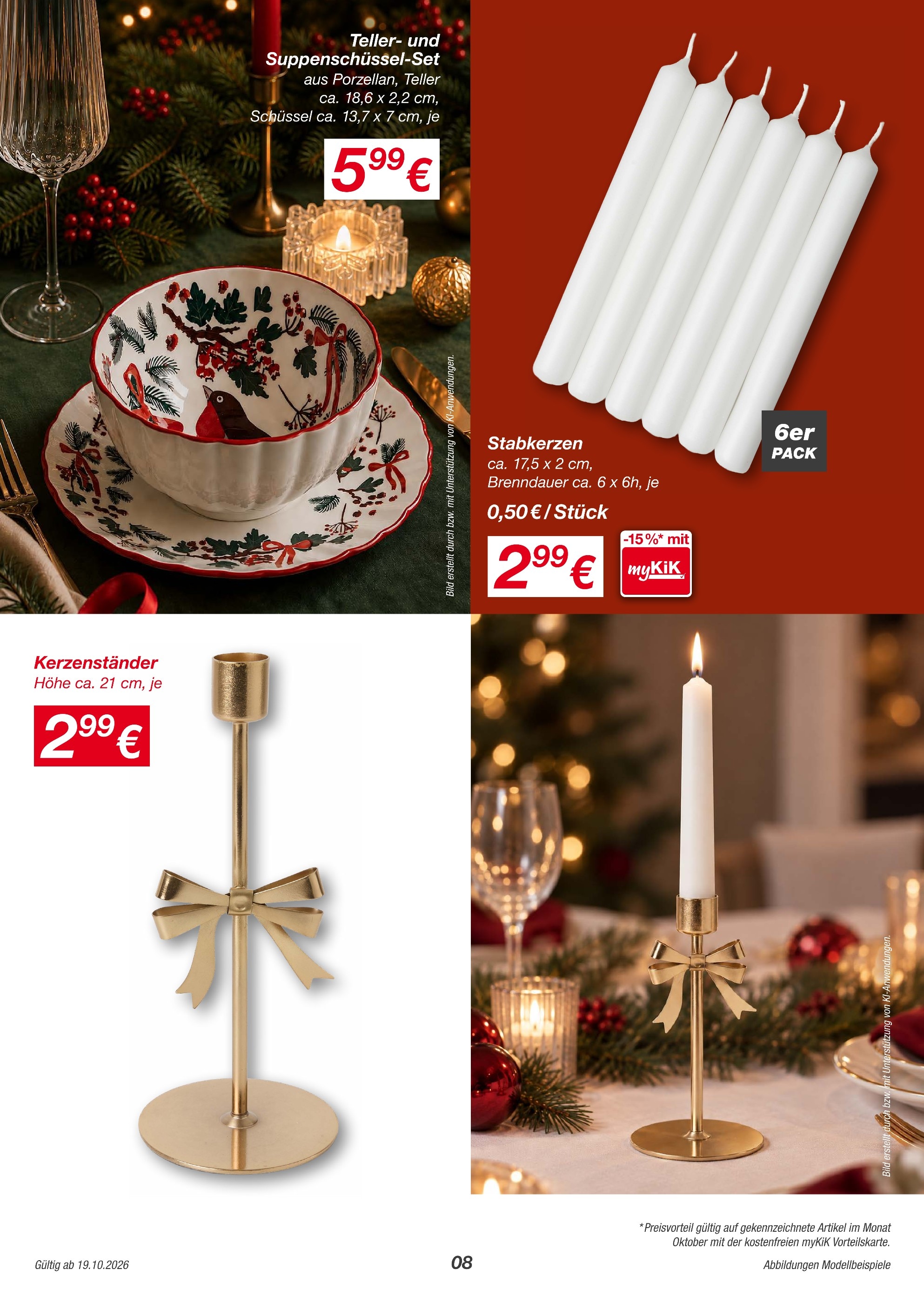 Rossmann Kerzenhalter Angebot ᐅ Finde den Preis im aktuellen Prospekt