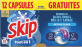 Lessive capsule active clean - SKIP dans le catalogue Aldi