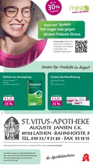 Aktueller mea - meine apotheke Prospekt für Lathen mit  Seiten