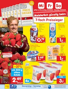 Milch im aktuellen Netto Marken-Discount Prospekt (Hamburg) Milch im Netto Marken-Discount Prospekt "Aktuelle Angebote" mit 68 Seiten (Hamburg)