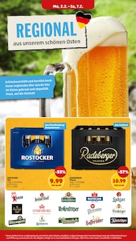 Bier im Penny Prospekt "Wer günstig will, muss Penny." mit 52 Seiten (Rostock)