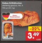 Halbes Grillhähnchen im Angebot bei Netto Marken-Discount in Bremerhaven Halbes Grillhähnchen Angebote bei Netto Marken-Discount Bremerhaven für 3,49 €