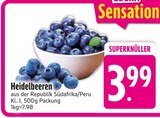 EDEKA Unterföhring - Heidelbeeren Angebot im Prospekt Heidelbeeren bei EDEKA im Unterföhring Prospekt für 3,99 €