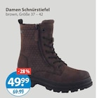 Schuhe im V-Markt Prospekt Damen Schnürstiefel im aktuellen V-Markt Prospekt für 49,99 €