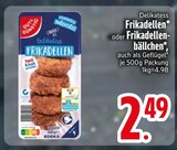 Delikatess Frikadellen oder Frikadellenbällchen auch als Geflügel von Gut & Günstig im aktuellen EDEKA Prospekt für 2,49 €