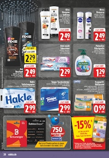 Taschentücher im EDEKA Prospekt "Aktuelle Angebote" mit 26 Seiten (Hagen (Stadt der FernUniversität))