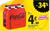 Soda sans sucres - COCA-COLA à 4,88 € dans le catalogue E.Leclerc