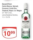 GLOBUS Markkleeberg - Rum Carta Blanca Angebot im Prospekt Rum Carta Blanca bei GLOBUS im Markkleeberg Prospekt für 10,99 €