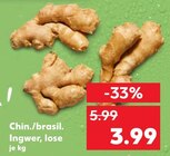 Ingwer im Angebot bei Kaufland in Hildesheim Ingwer Angebote bei Kaufland Hildesheim für 3,99 €