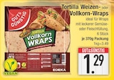 Tortilla Weizen-Wraps von Gut & Günstig im aktuellen EDEKA Prospekt für 1,29 €