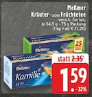 Kräutertee Angebote von Meßmer bei EDEKA Remscheid für 1,59 €