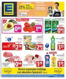 EDEKA Wurst im Prospekt 