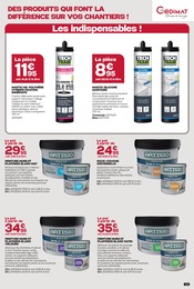 Promos Peinture dans le catalogue "POUR BIEN RÉNOVER COMPTEZ SUR NOUS..." de Gedimat Peinture en promo dans le catalogue Gedimat à la page 13
