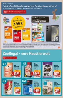 Katzenfutter im REWE Prospekt "Dein Markt" mit 33 Seiten (München)