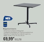 Klapptisch Aveiro von Metro Professional im aktuellen METRO Prospekt für 83,29 €